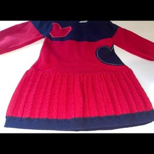 Heartstrings girls sweater dress